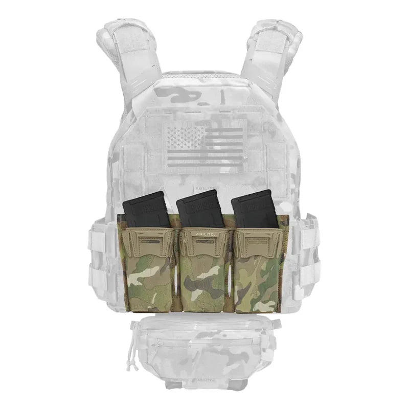 Agilite Pincer™ Placard 5.56 Triple Mag Pouch